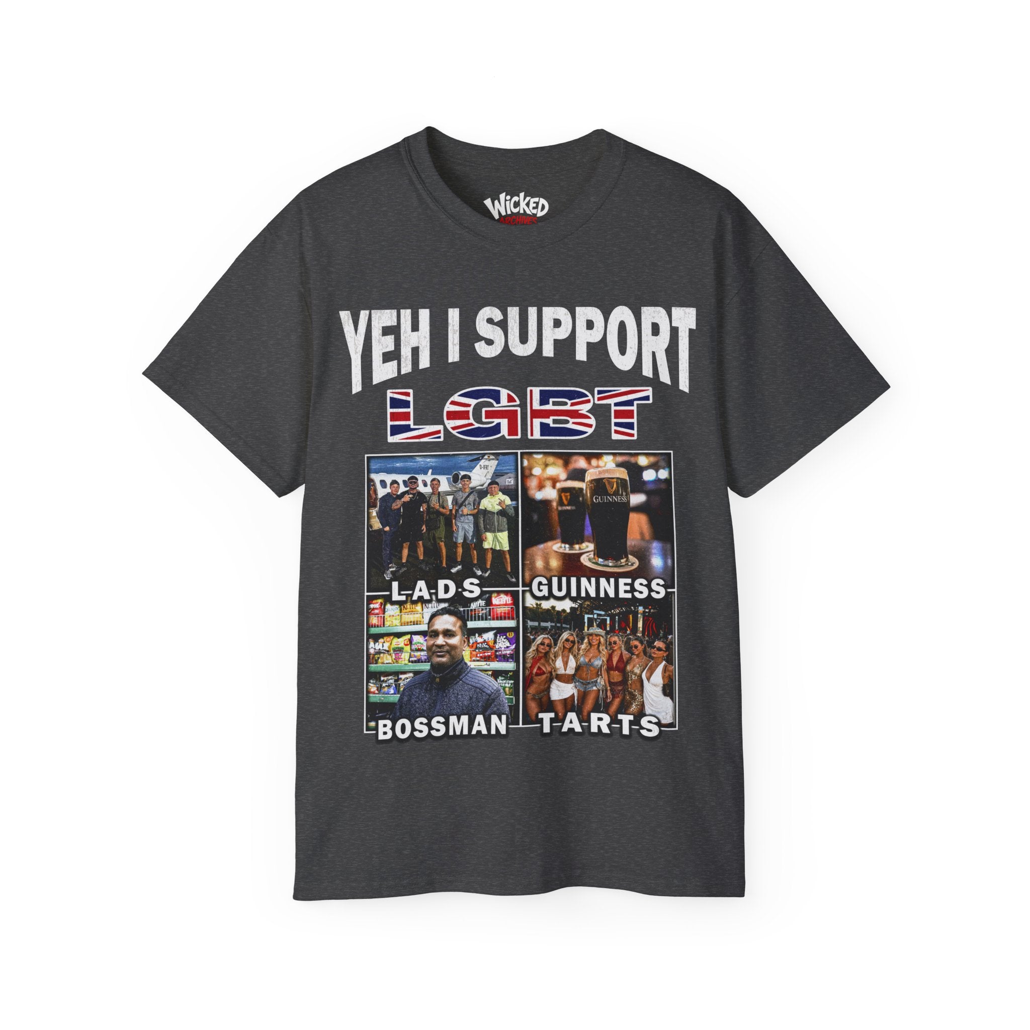 Yeh I Support LGBT UK T-Shirt