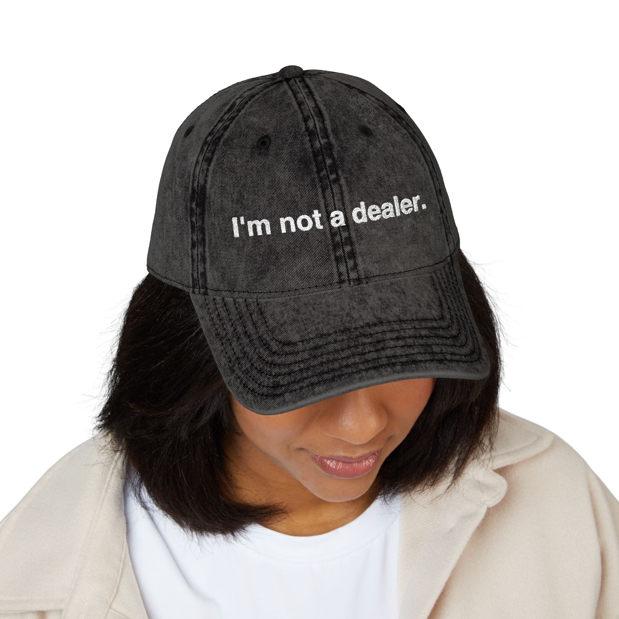 I'm not a dealer Vintage Embroidery Cap