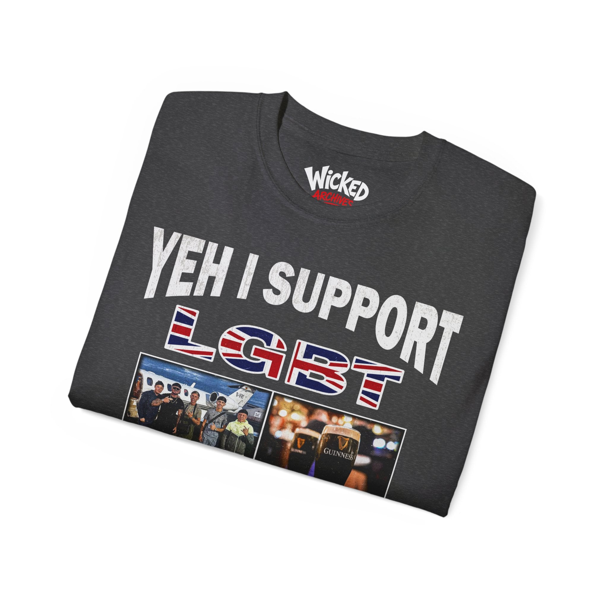 Yeh I Support LGBT UK T-Shirt