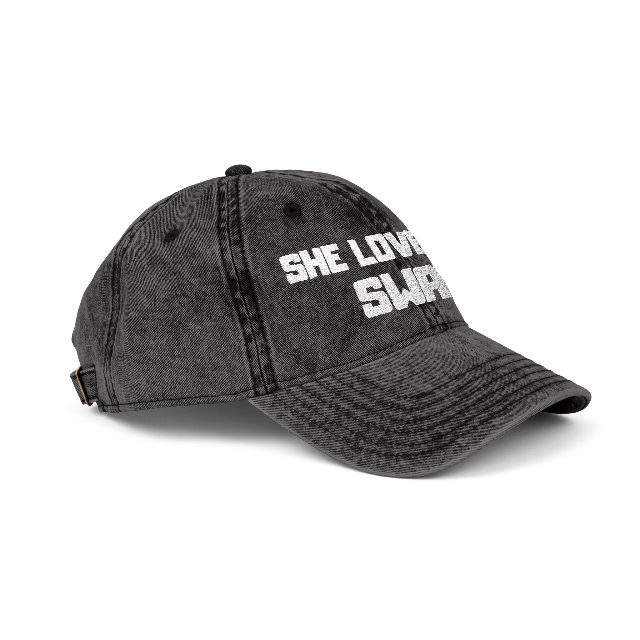 She Loves My Swag Vintage Embroidery Cap