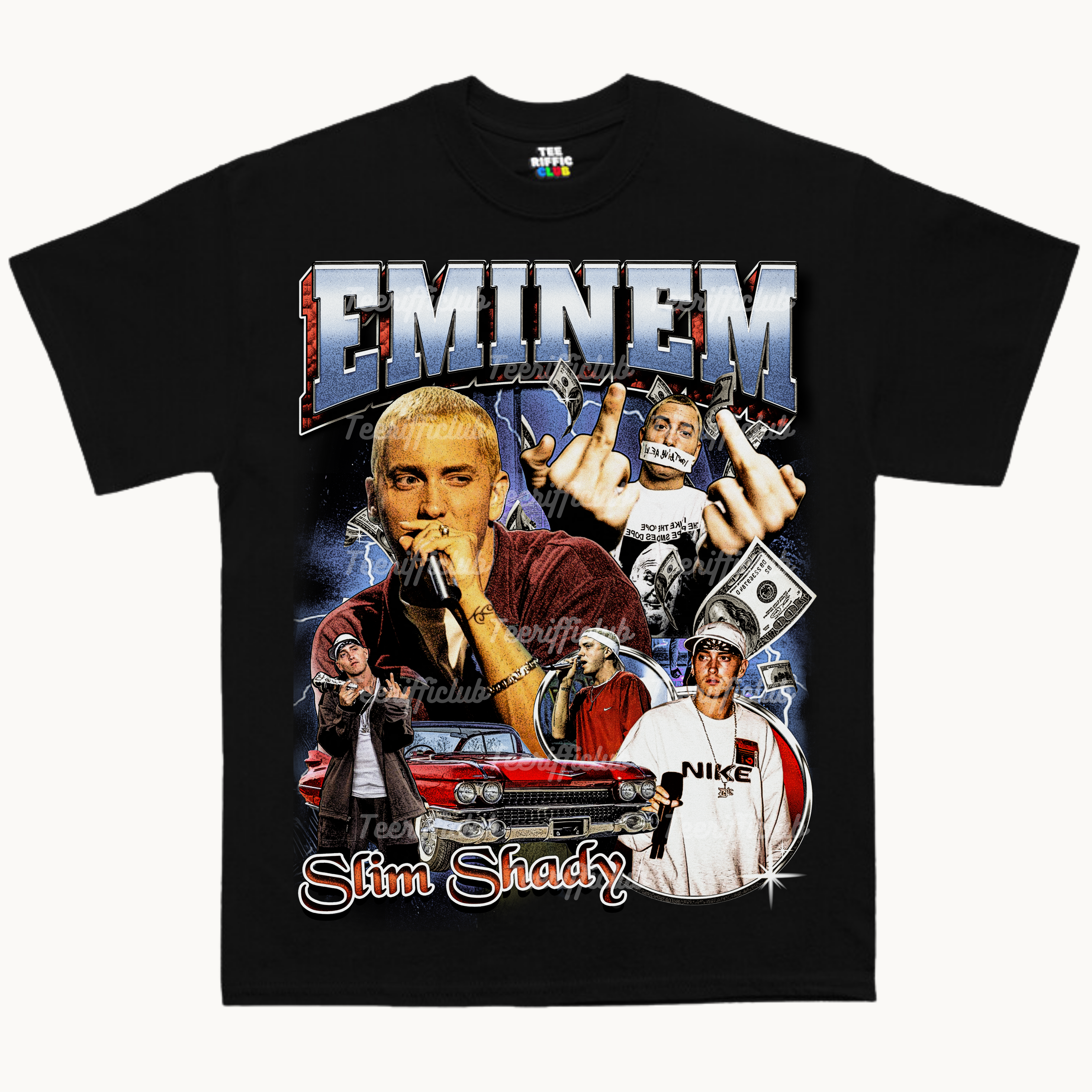 Eminem Slim Shady T-Shirt | 90s Hip Hop T-Shirts | TeeRiffiClub