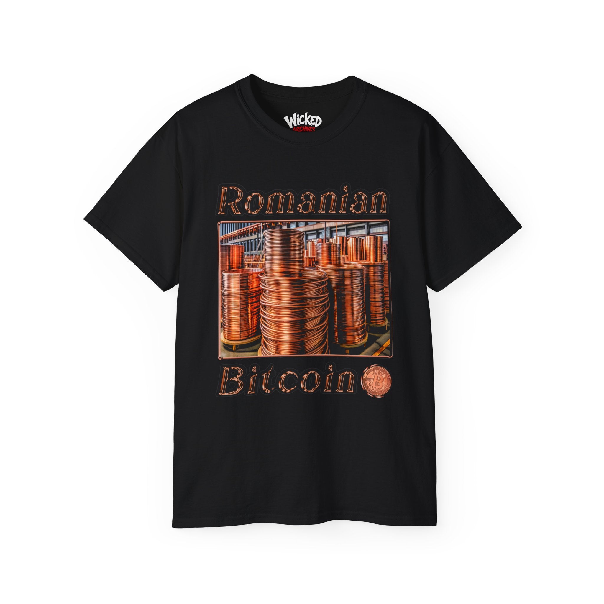 Romanian Bitcoin T-Shirt