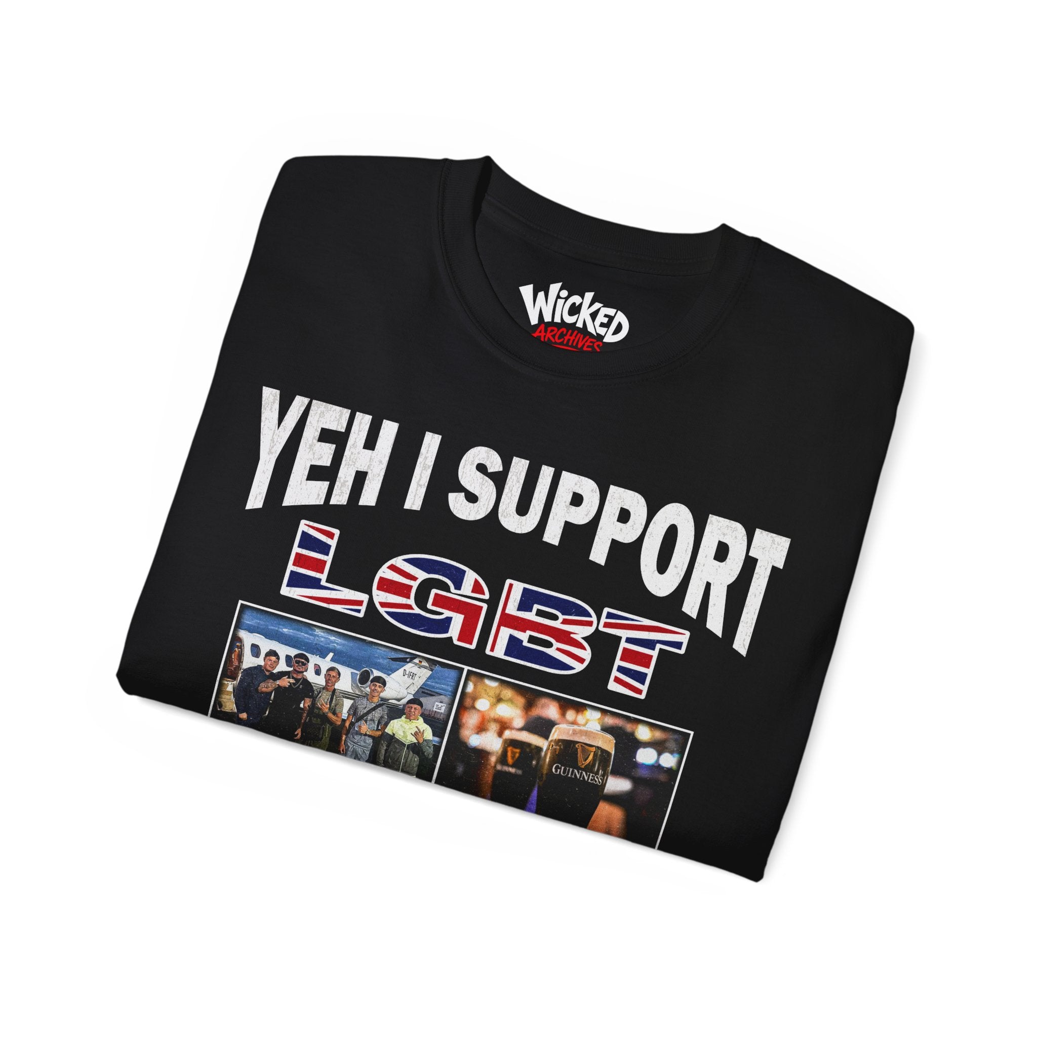 Yeh I Support LGBT UK T-Shirt