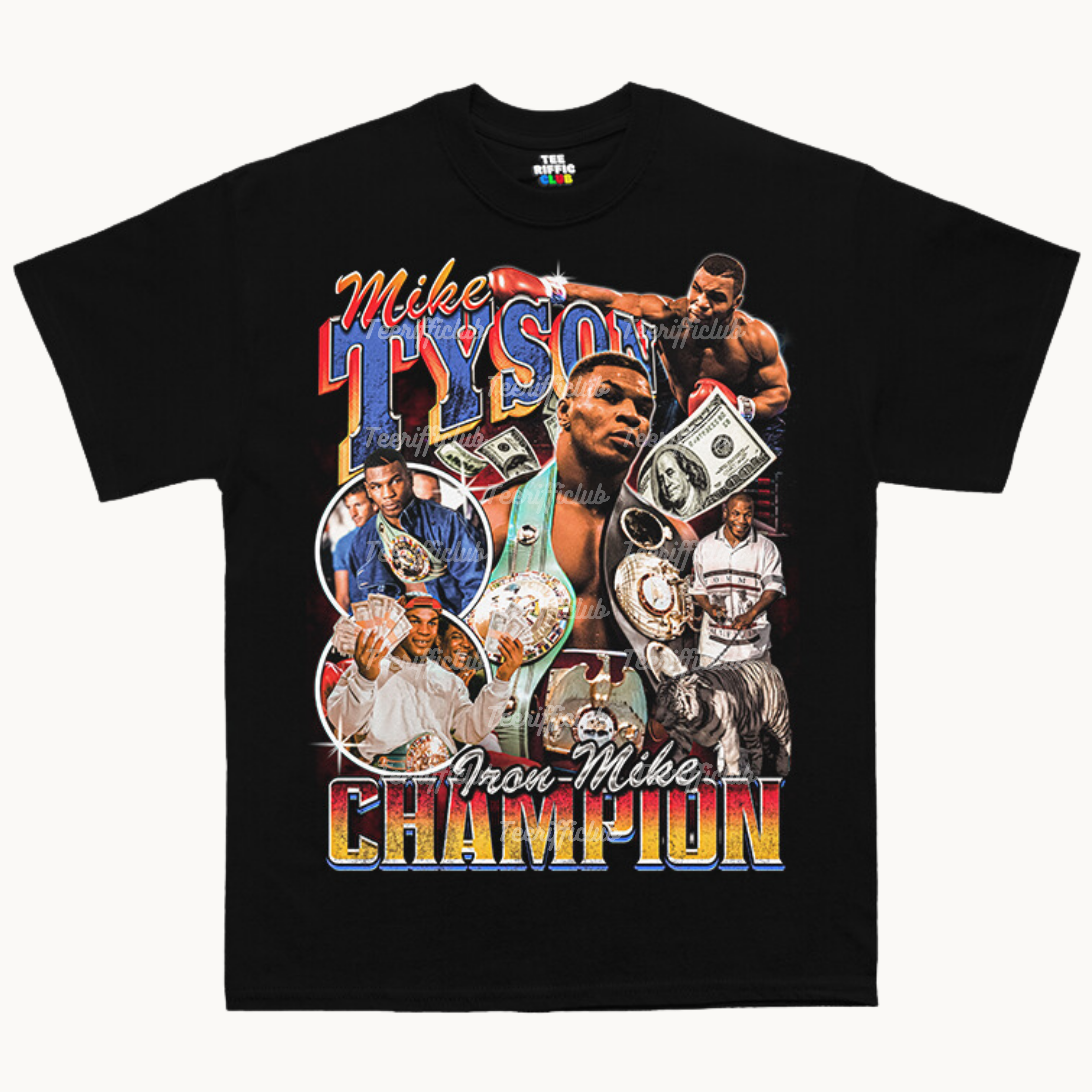 Mike Tyson T-Shirt | Iron Mike Tyson Tee | TeeRiffiClub