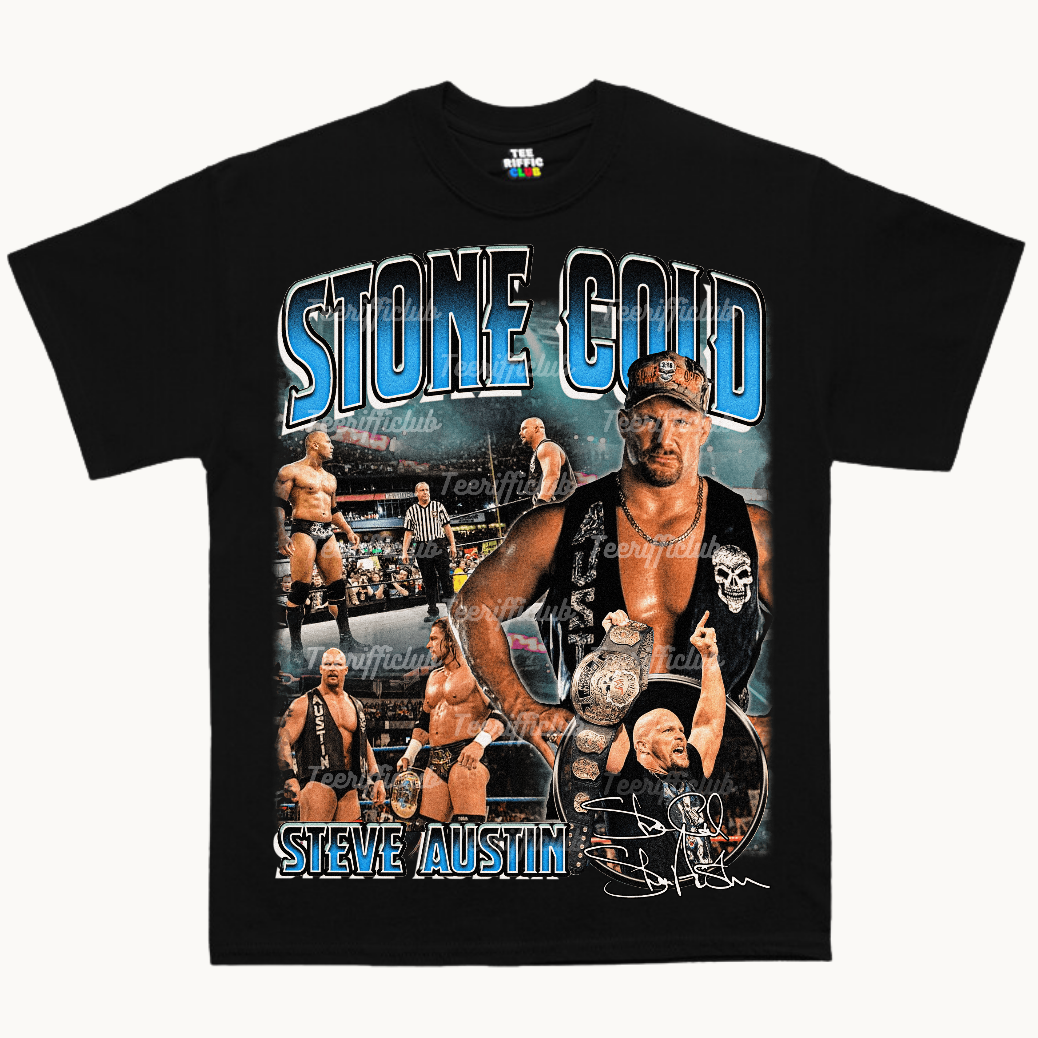Stone Cold Steve Austin Shirt | Vintage WWF Shirts | TeeRiffiClub