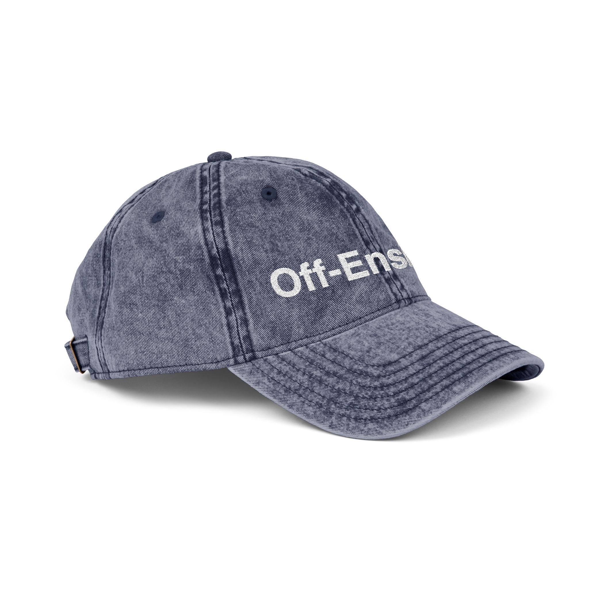 Off-Ensive Vintage Embroidery Cap