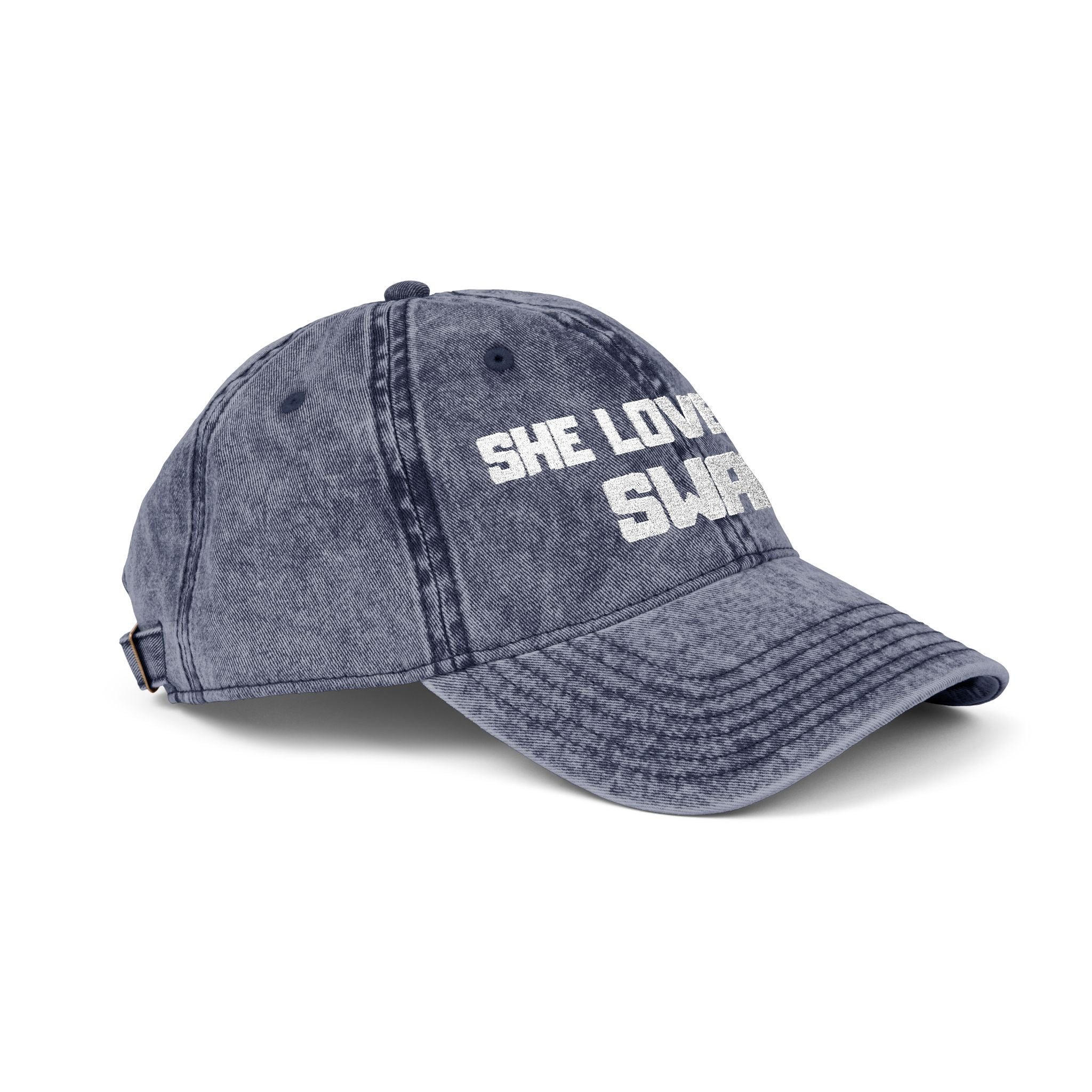 She Loves My Swag Vintage Embroidery Cap