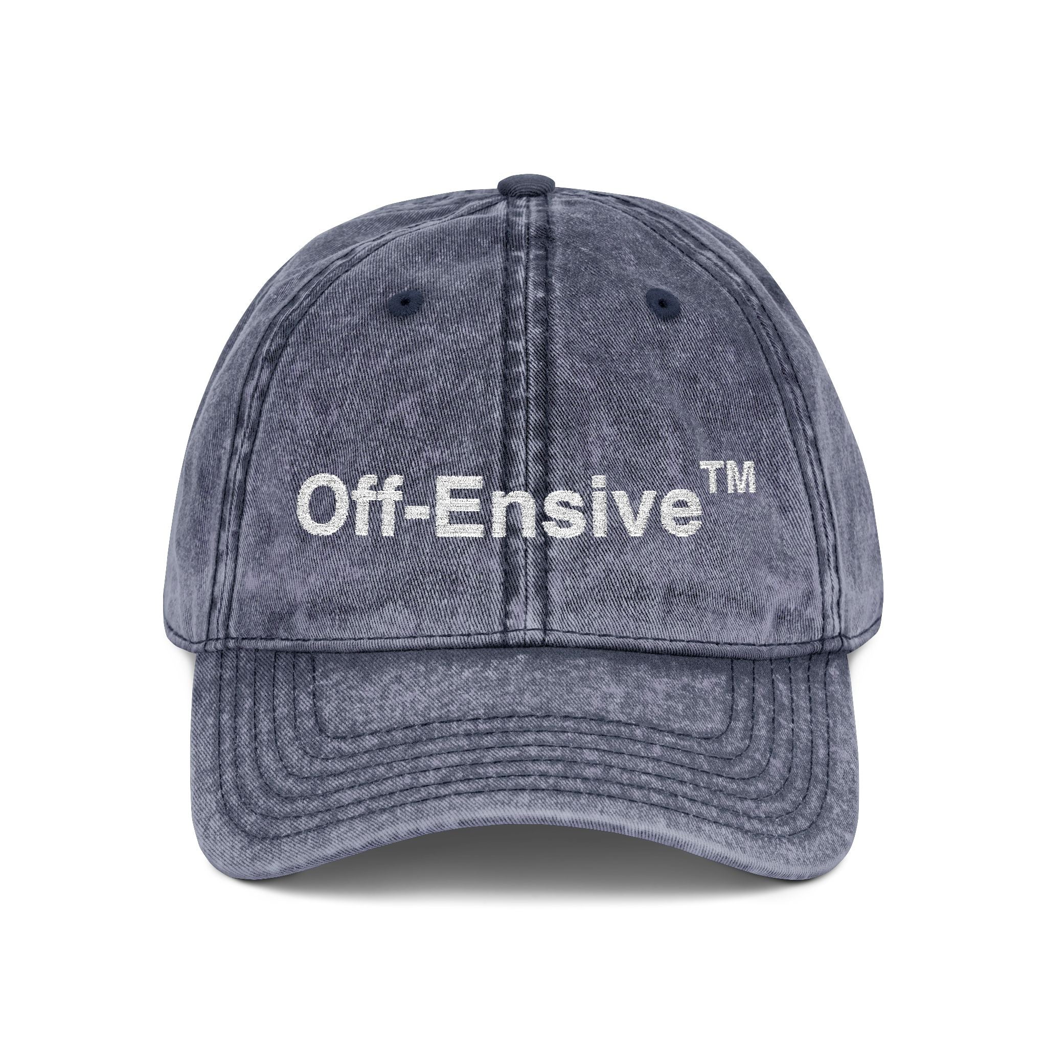 Off-Ensive Vintage Embroidery Cap