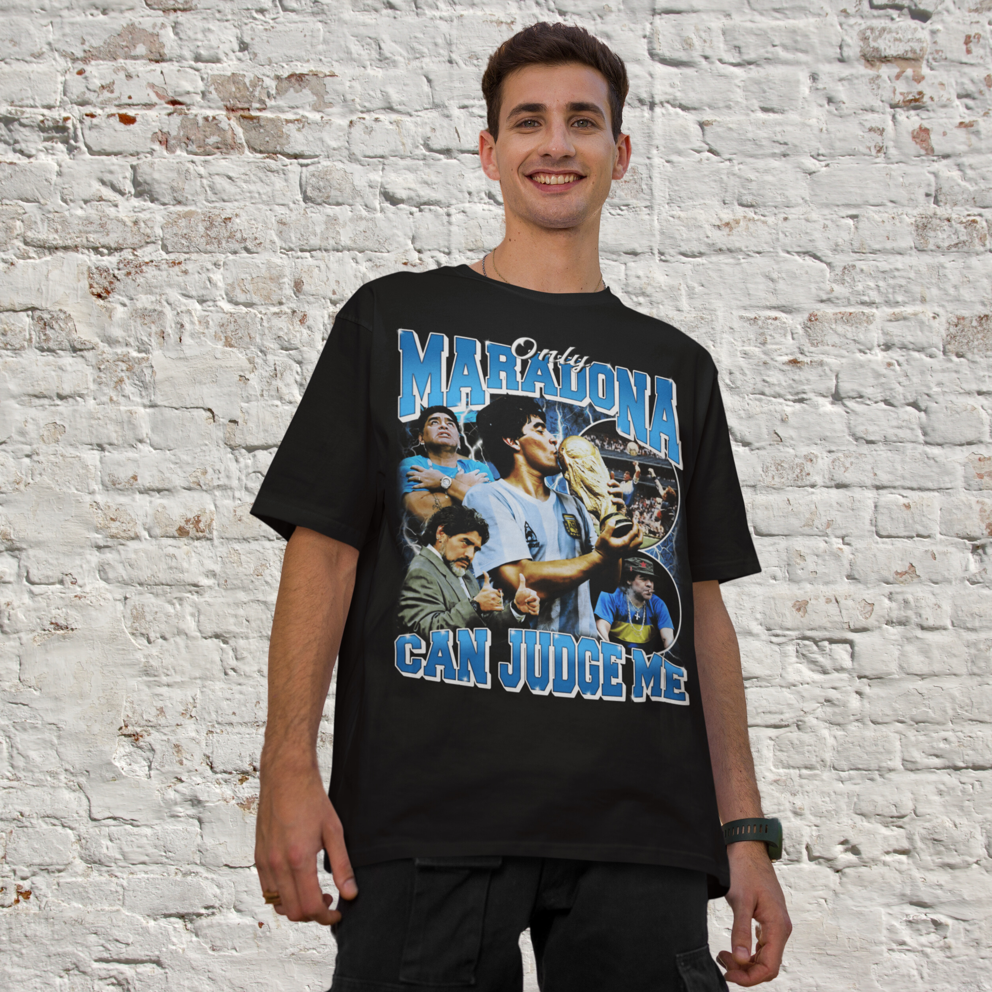 Maradona T Shirts | Maradona Football Shirt | TeeRiffiClub