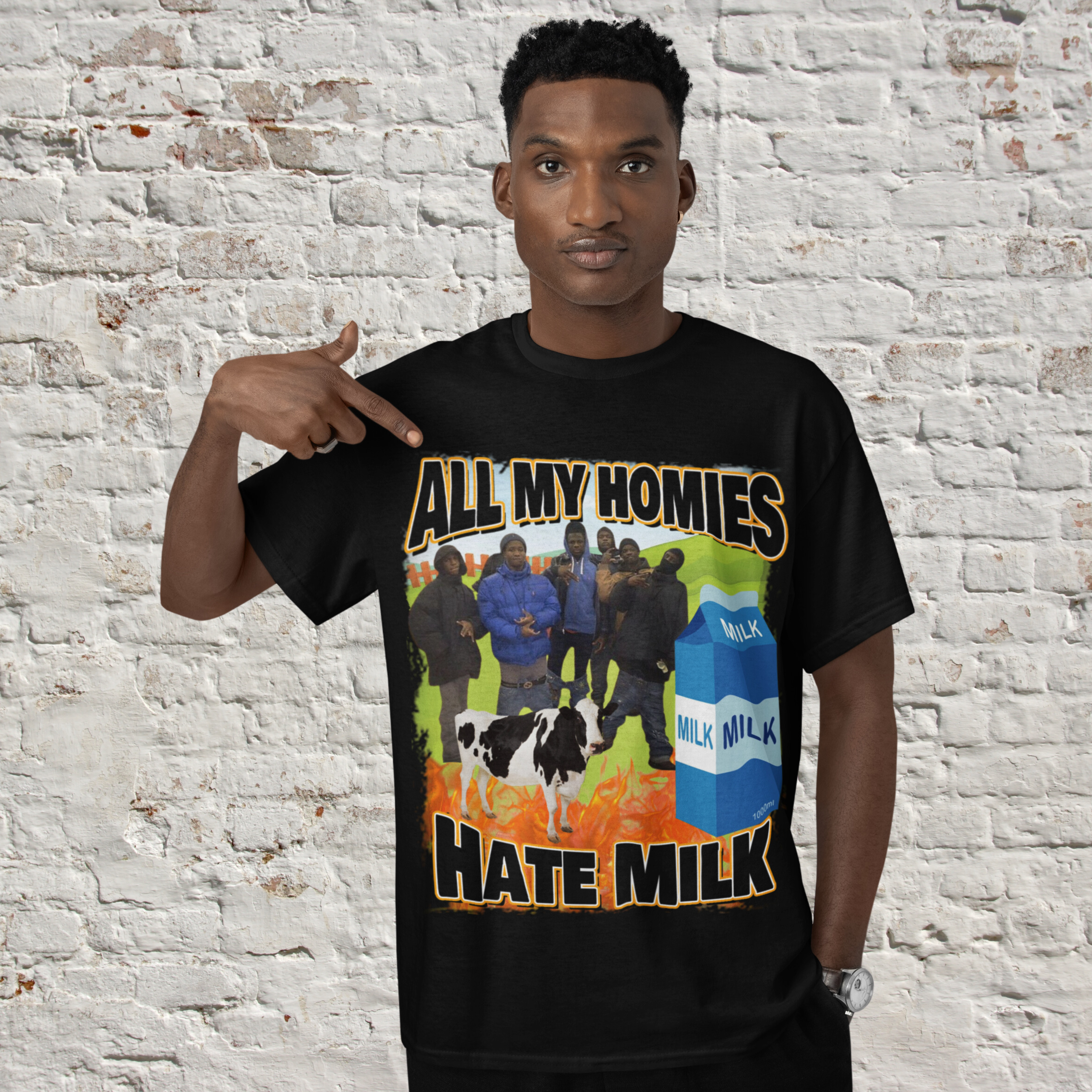 Milk Intolerant T-shirt | Funny T-Shirts | TeeRiffiClub