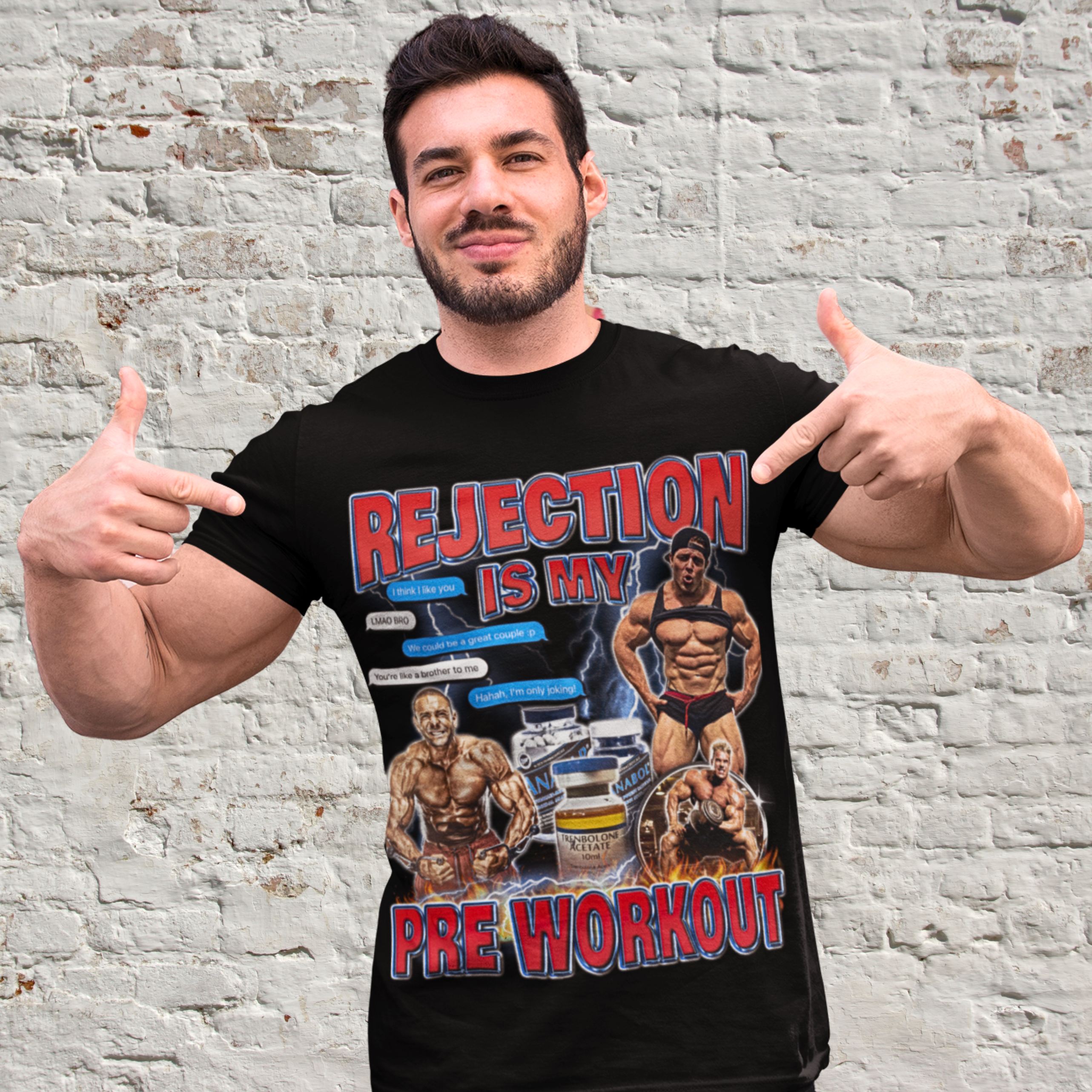 Rejection Is My Pre Workout T-shirt
