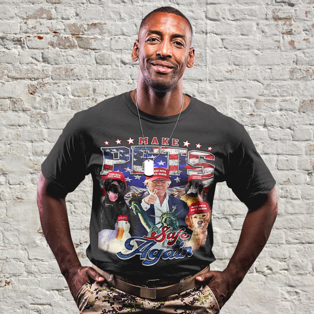 Trump Make Pets Safe Again T-Shirt