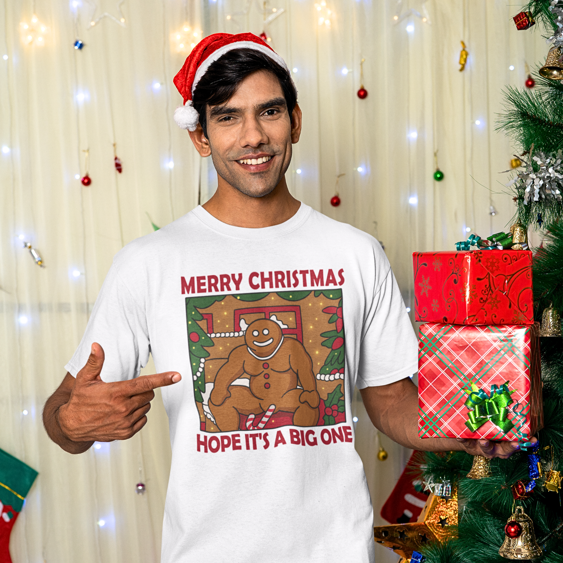 Merry Christmas Hope Its a Big One T-shirt