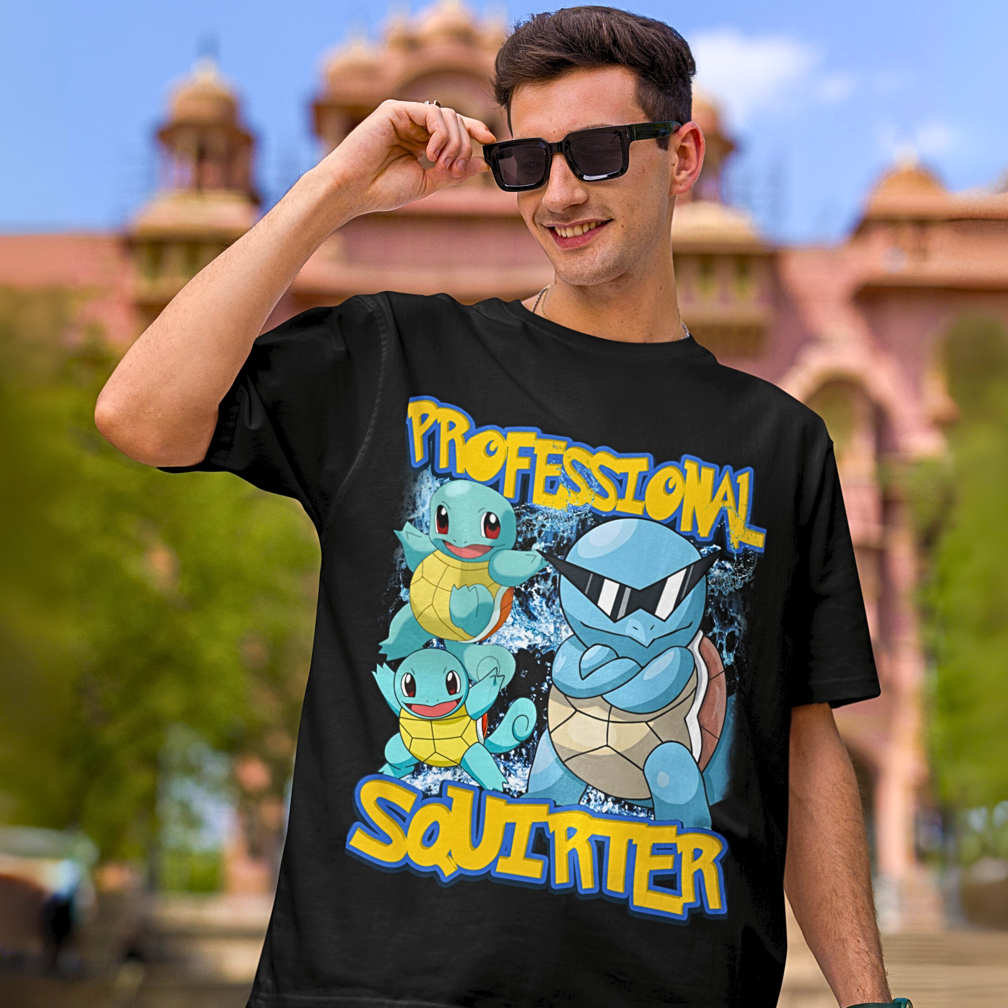 Professional Squirter T-Shirt | Pokemon Funny T-Shirt | TeeRiffiClub