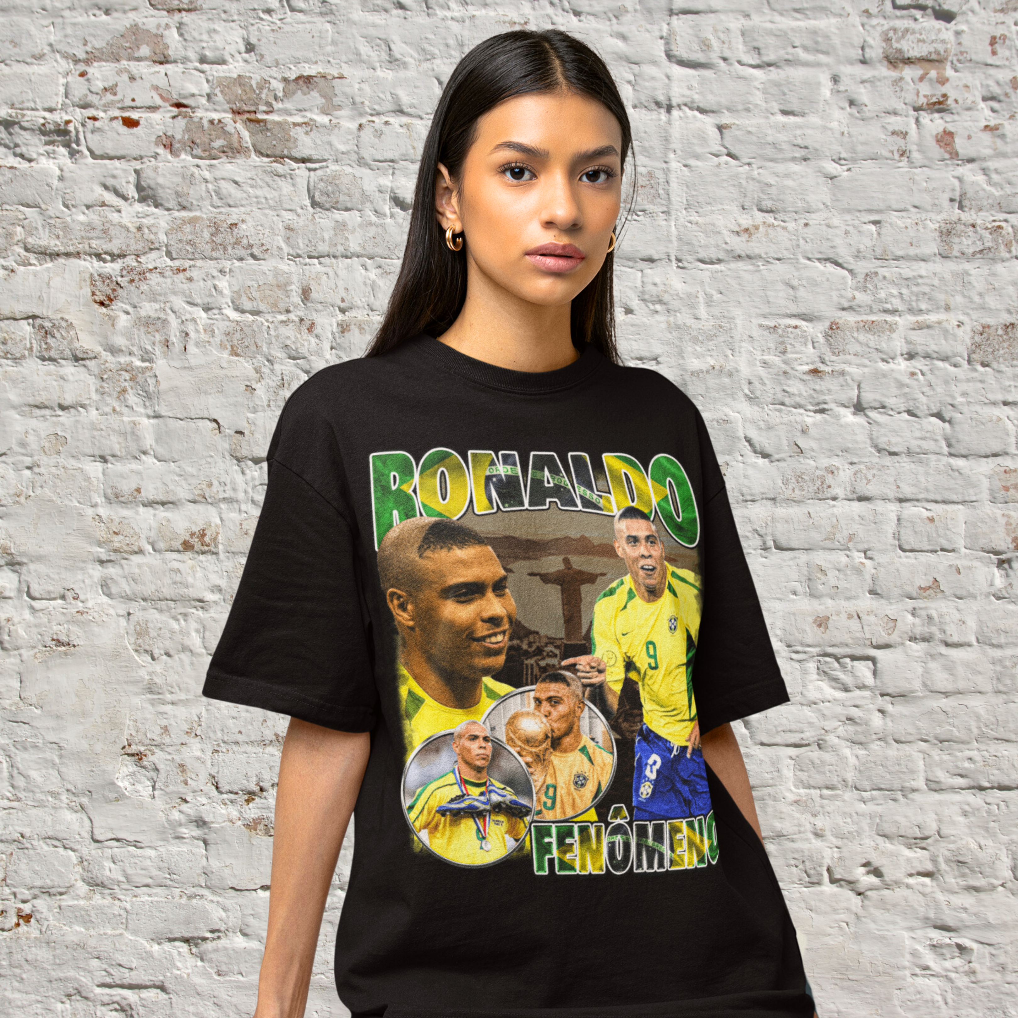 Ronaldo T-Shirt Original | Ronaldo Football Tee | TeeRiffiClub