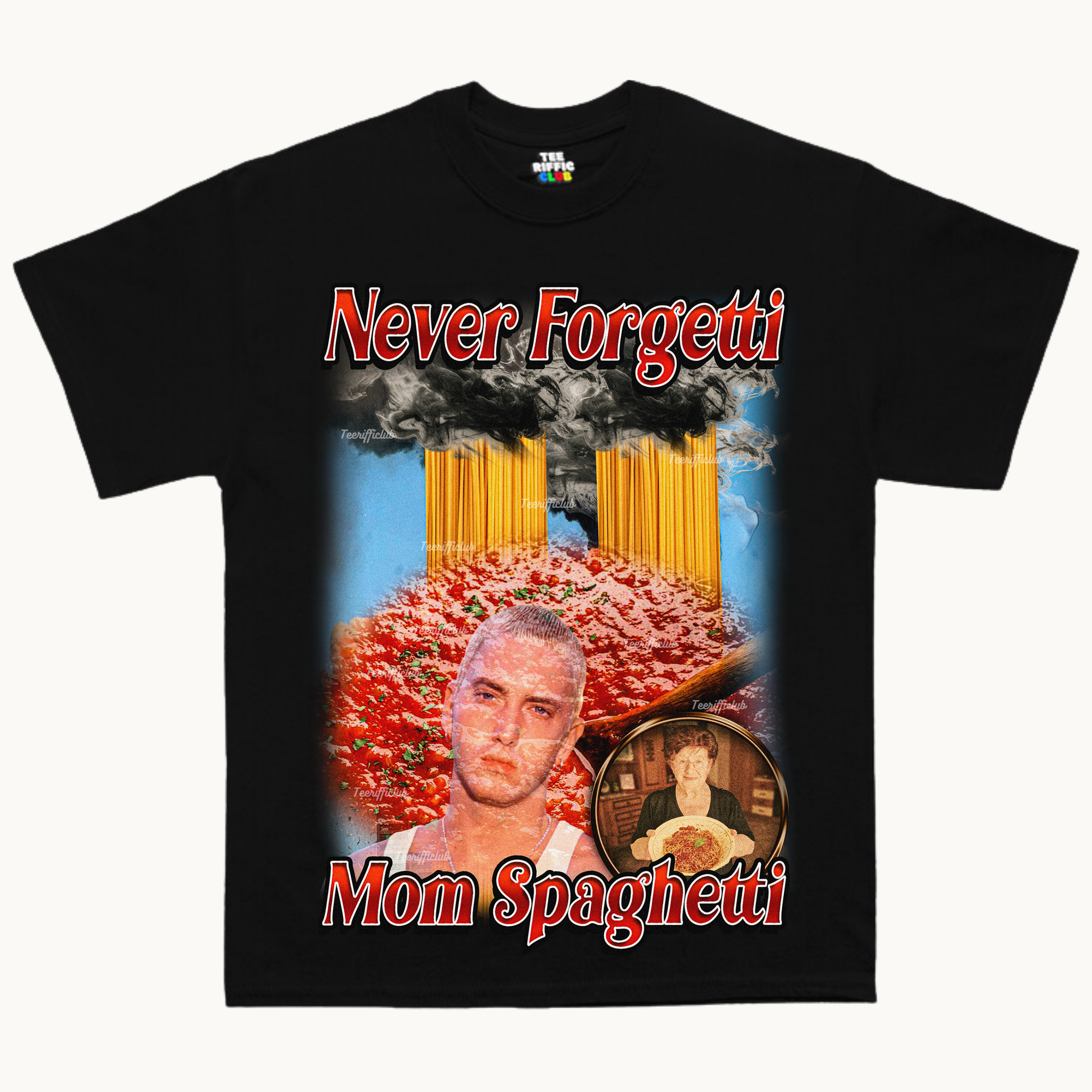 Never Forgetti Mom Spaguetti T-Shirt