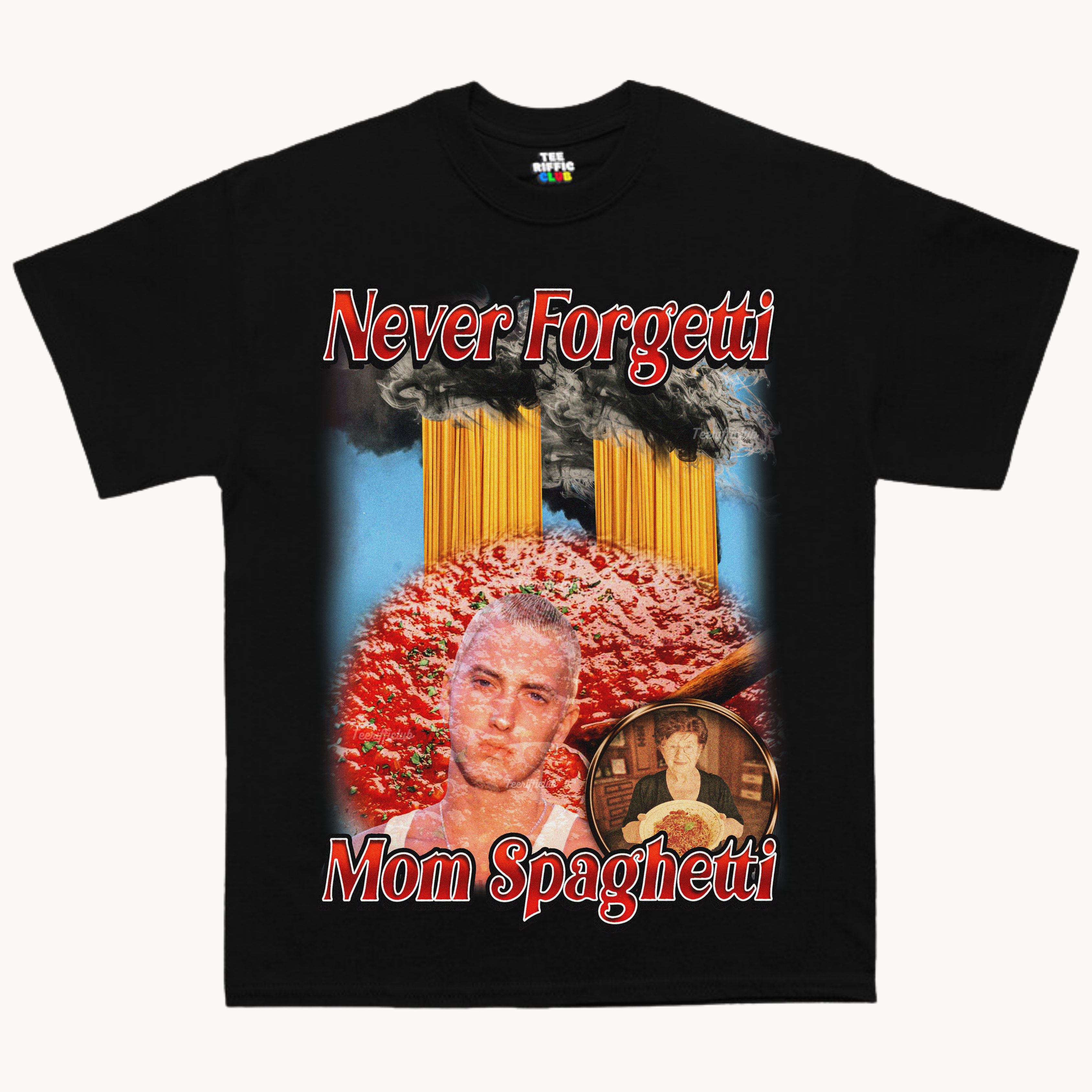 Never Forgetti Mom Spaguetti T-Shirt