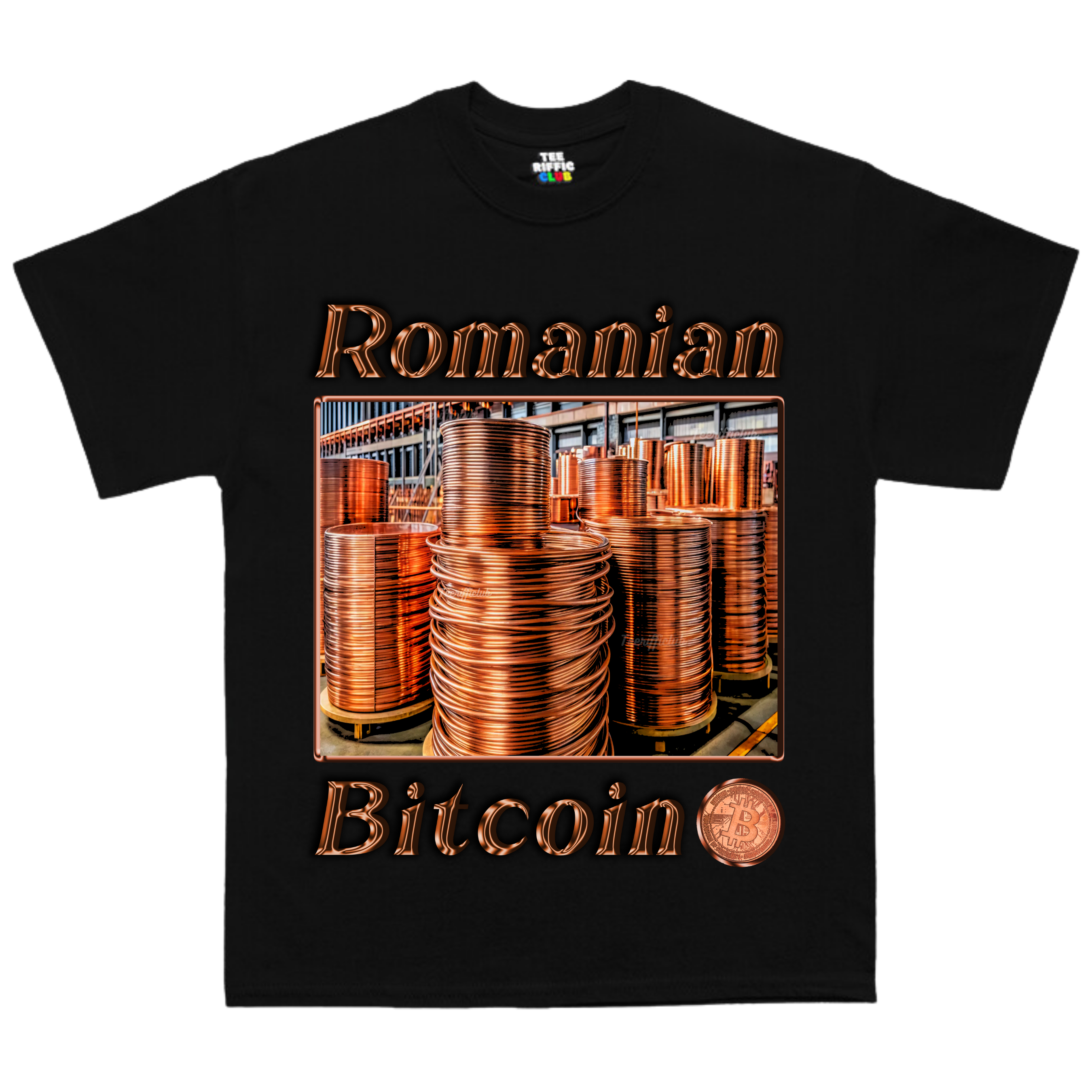 Romanian Bitcoin T-shirt