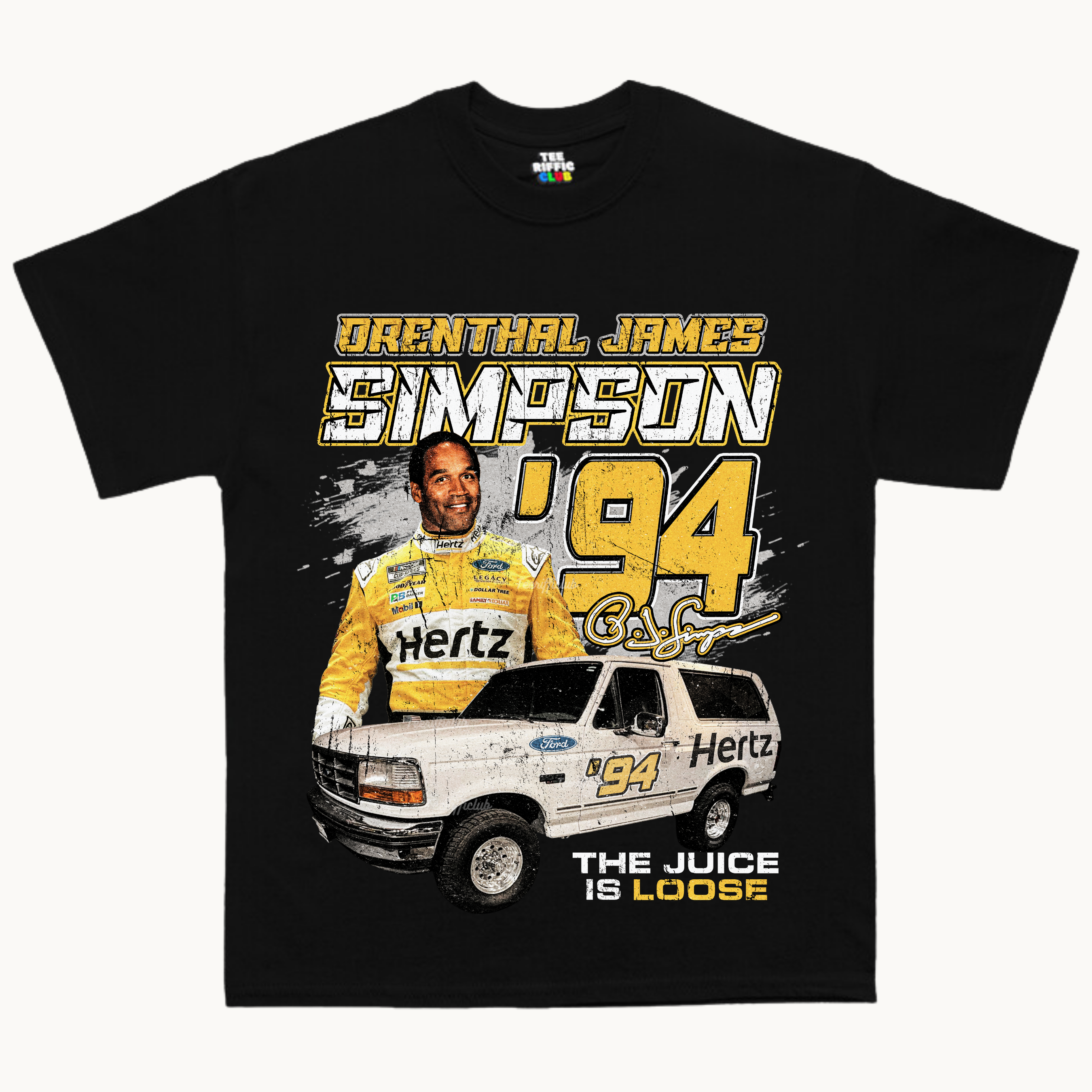 Oj Simpson Racing T-Shirt
