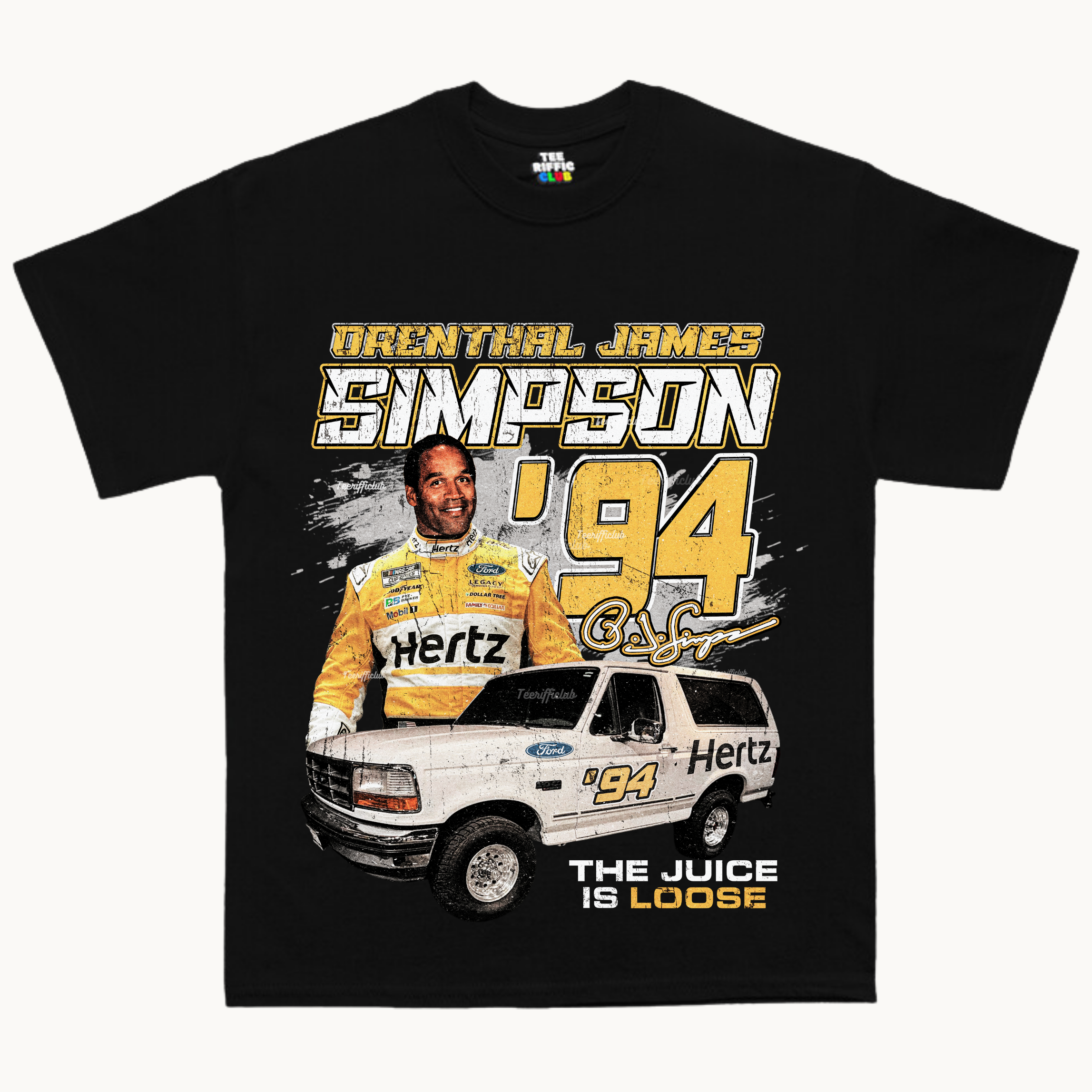 Oj Simpson Racing T-Shirt