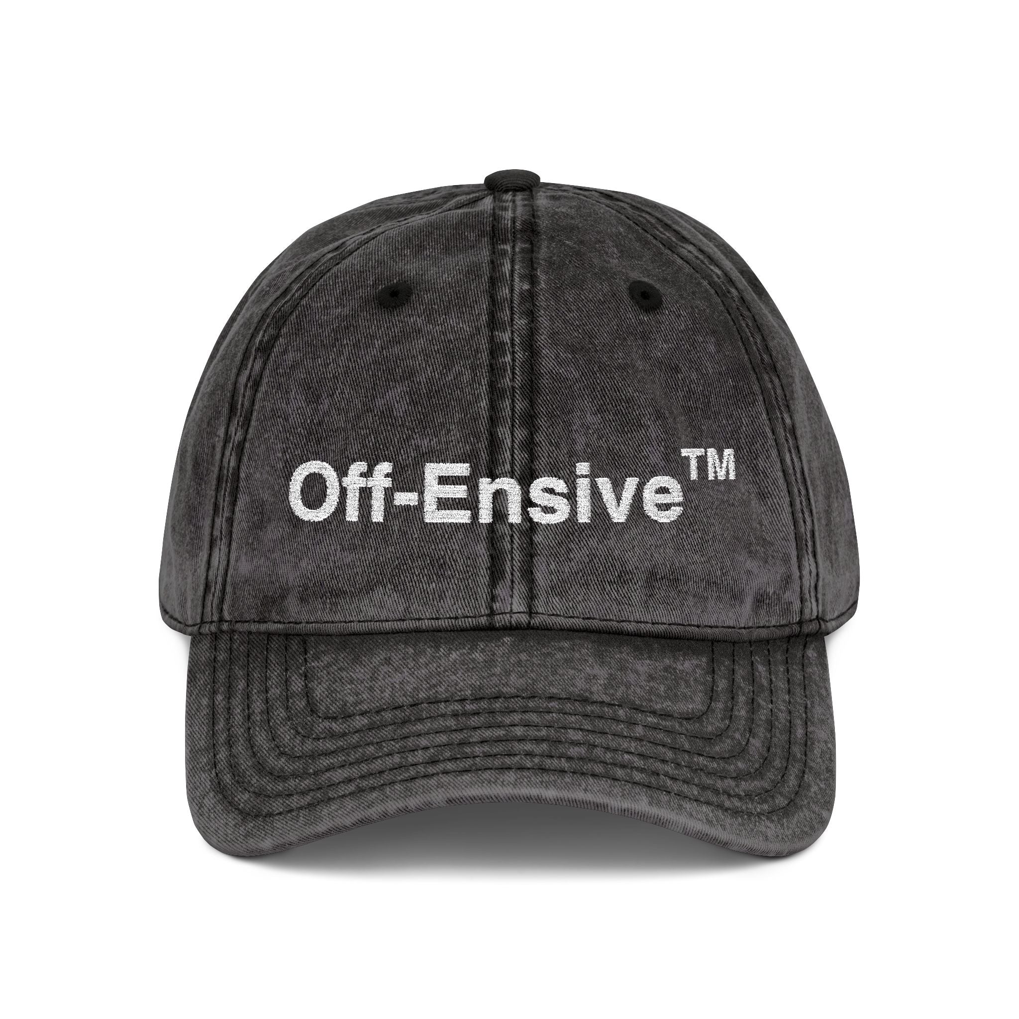 Off-Ensive Vintage Embroidery Cap