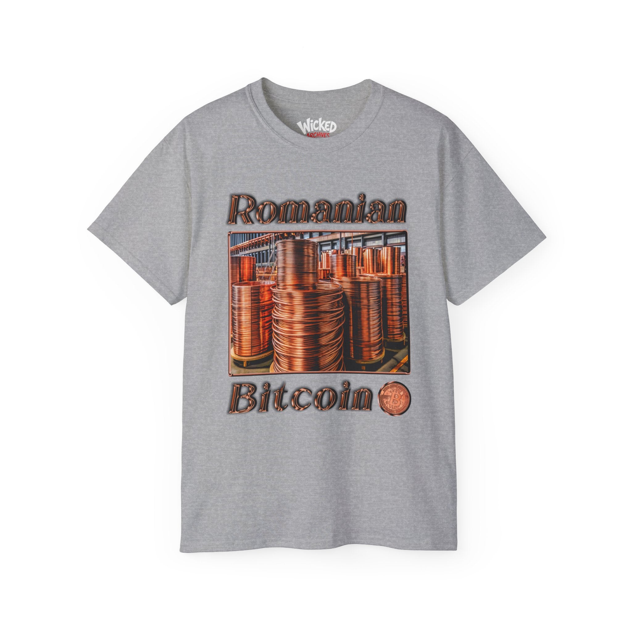 Romanian Bitcoin T-Shirt