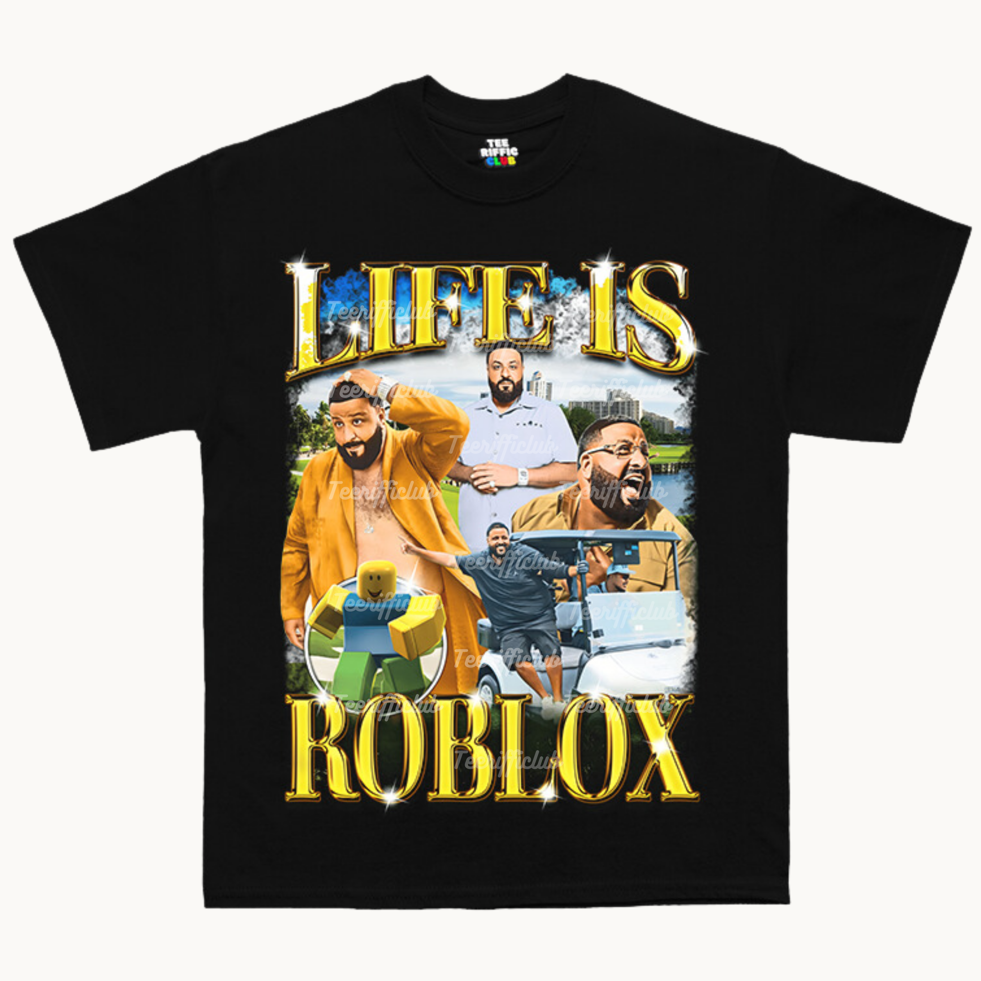 Life is Roblox T Shirt | DJ Khaled T-Shirt  | TeeRiffiClub