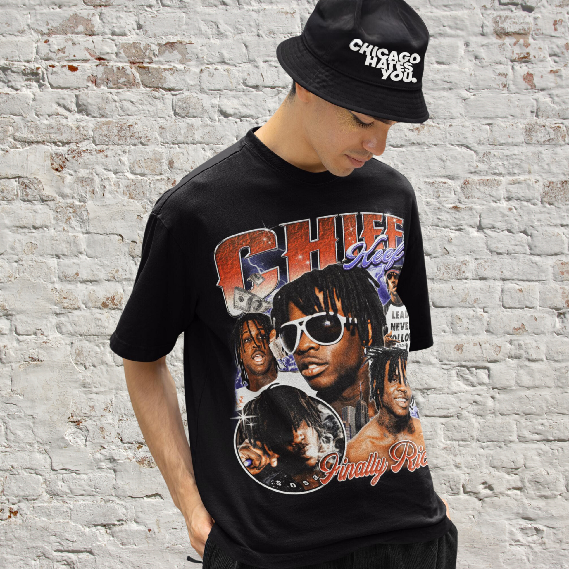  Chief Keef Graphic Tee | Classic Hip Hop Tees | TeeRiffiClub