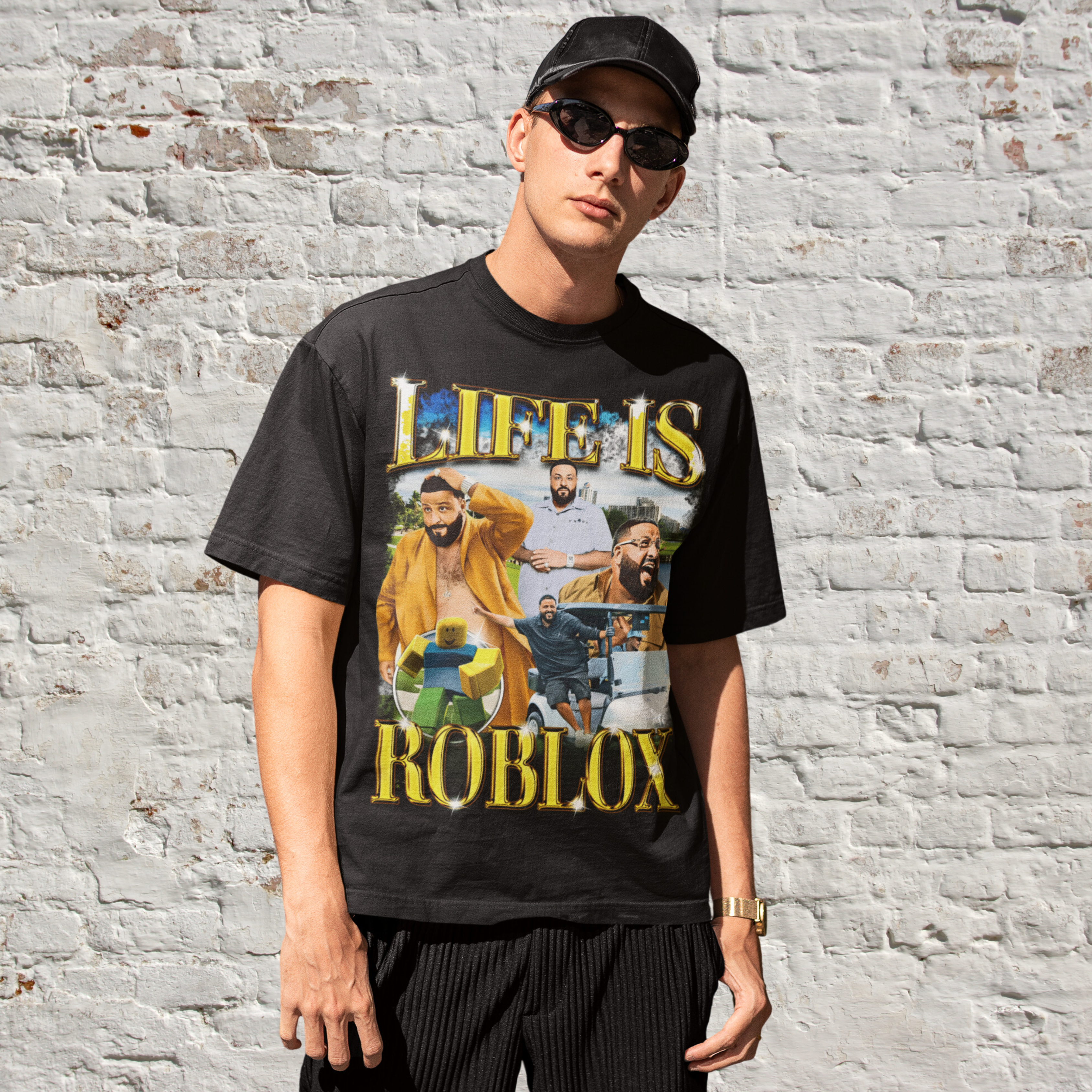 Life is Roblox T Shirt | DJ Khaled T-Shirt  | TeeRiffiClub
