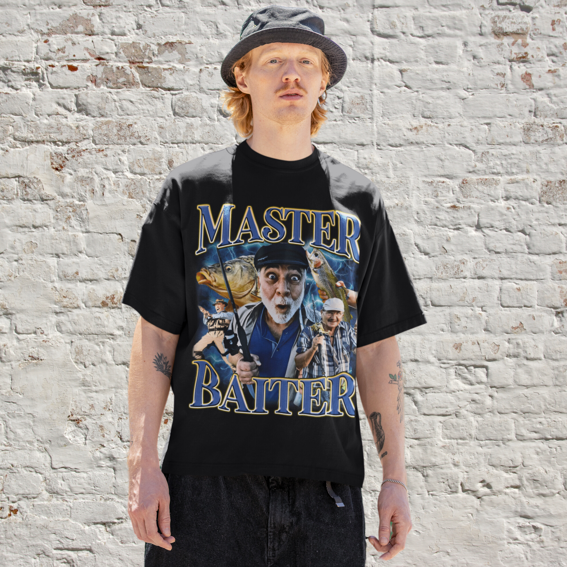 Master Baiter Funny T-Shirt | Meme Fishing T-Shirt | TeeRiffiClub
