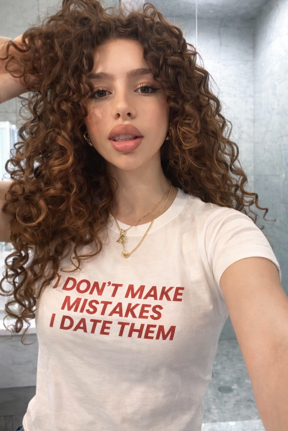 I Don't Make Mistakes I Date Them - Baby Tee