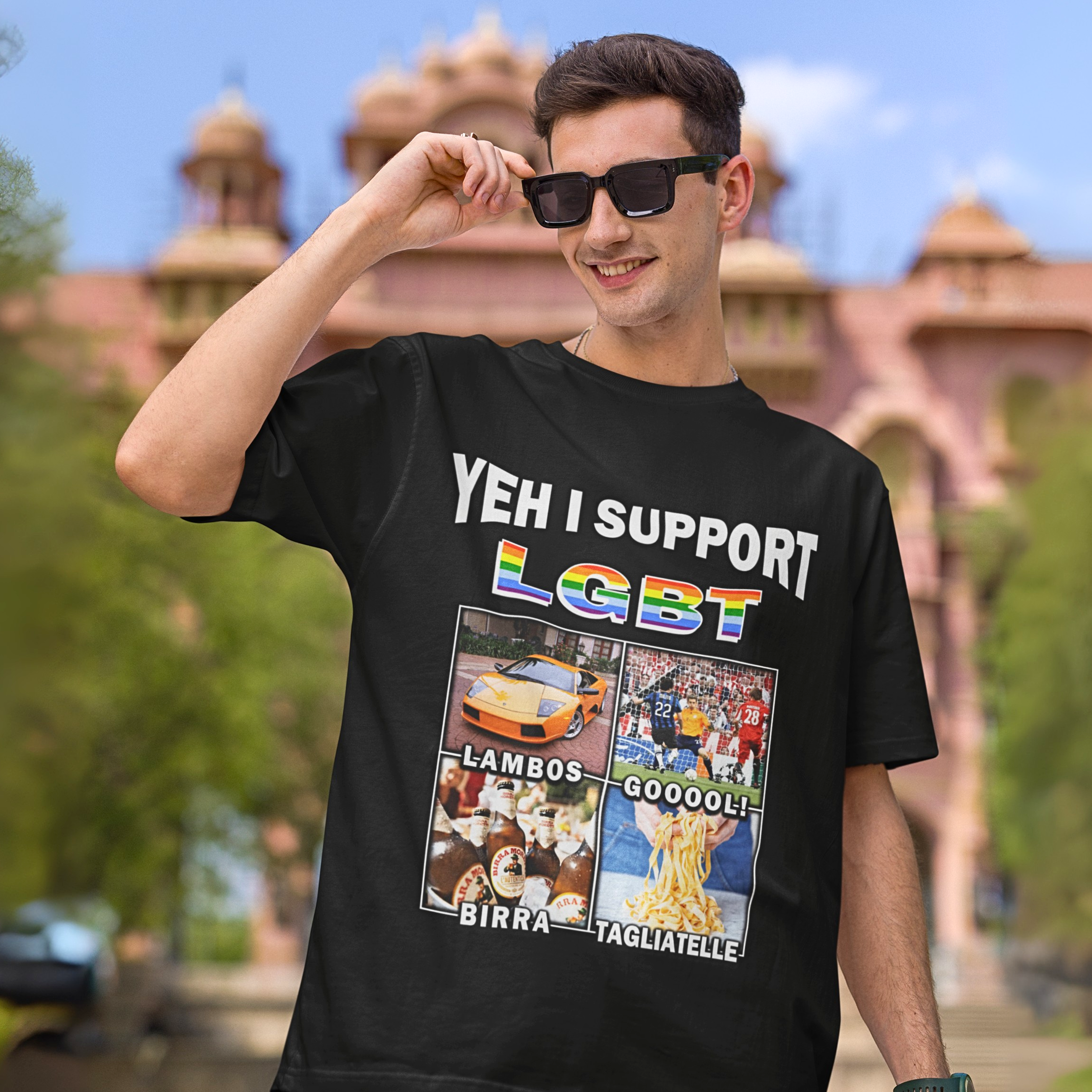 Yeh I support Lgbt Italia T-shirt