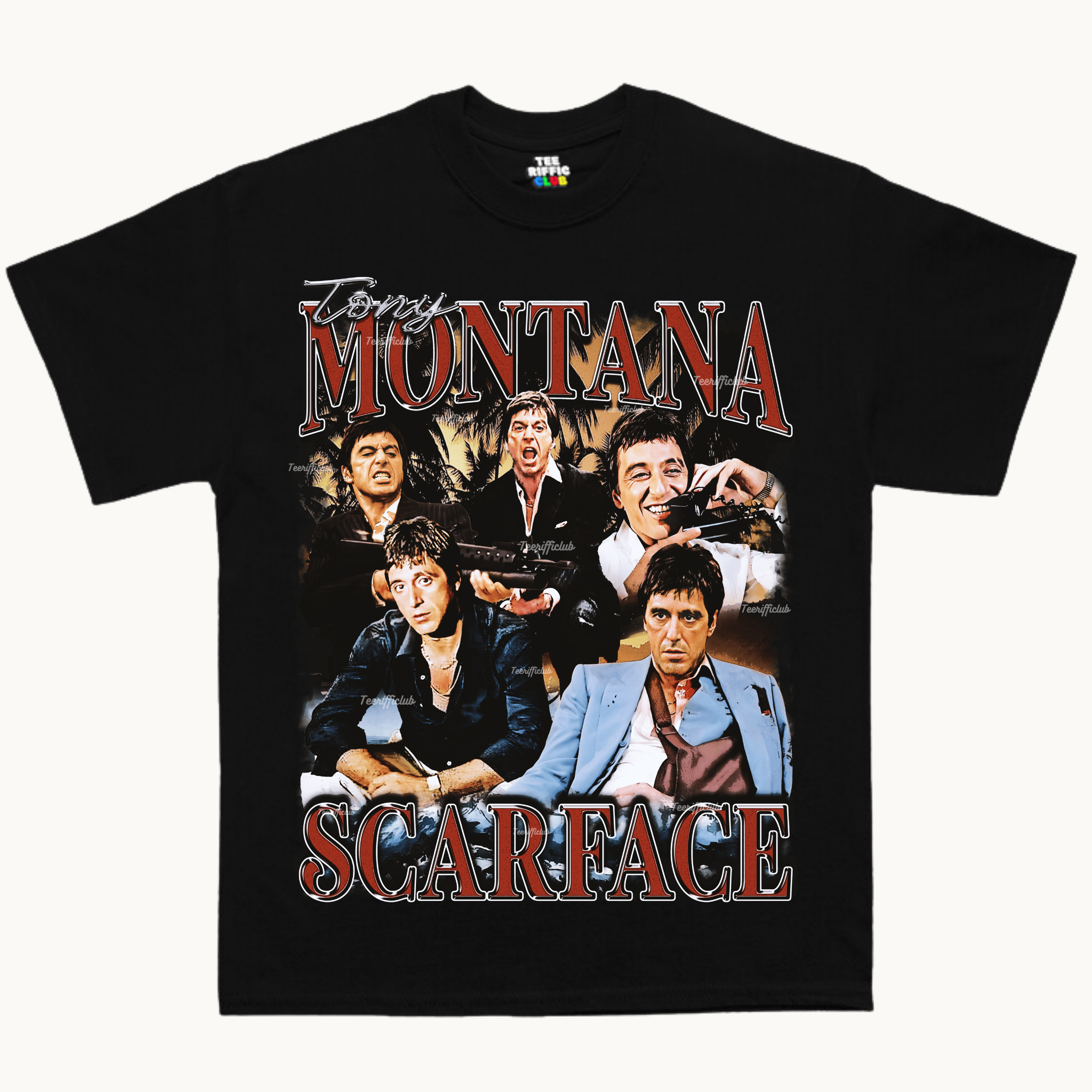 Scarface T-Shirt | Tony Montana Shirt | TeeRiffiClub