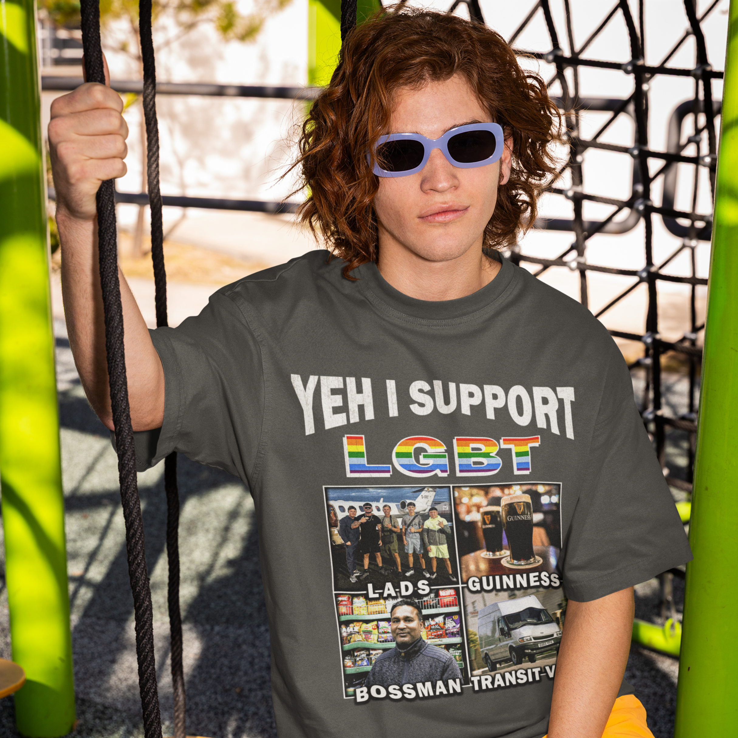 Yeh I Support Lgbt UK Version T-shirt