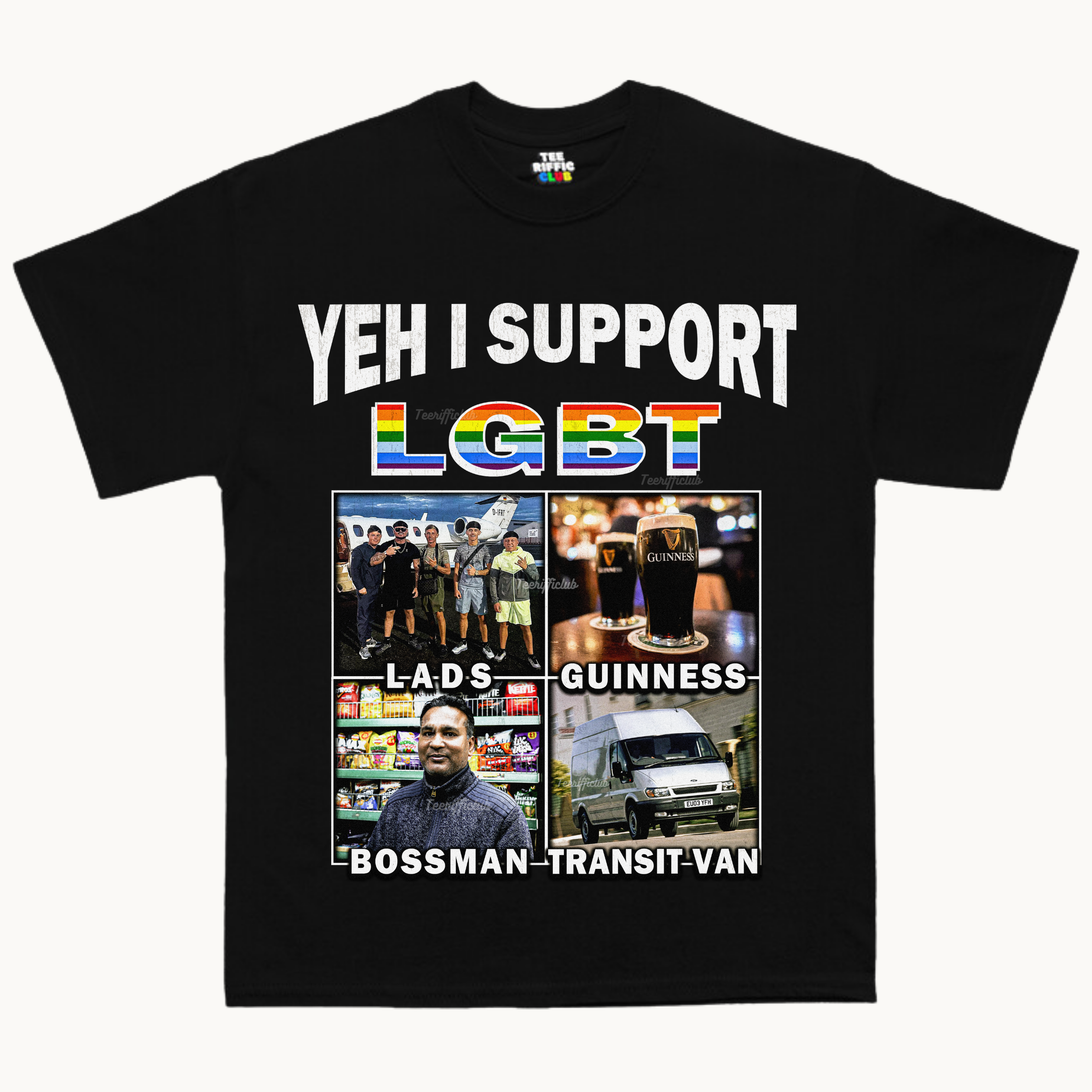 Yeh I Support Lgbt UK Version T-shirt