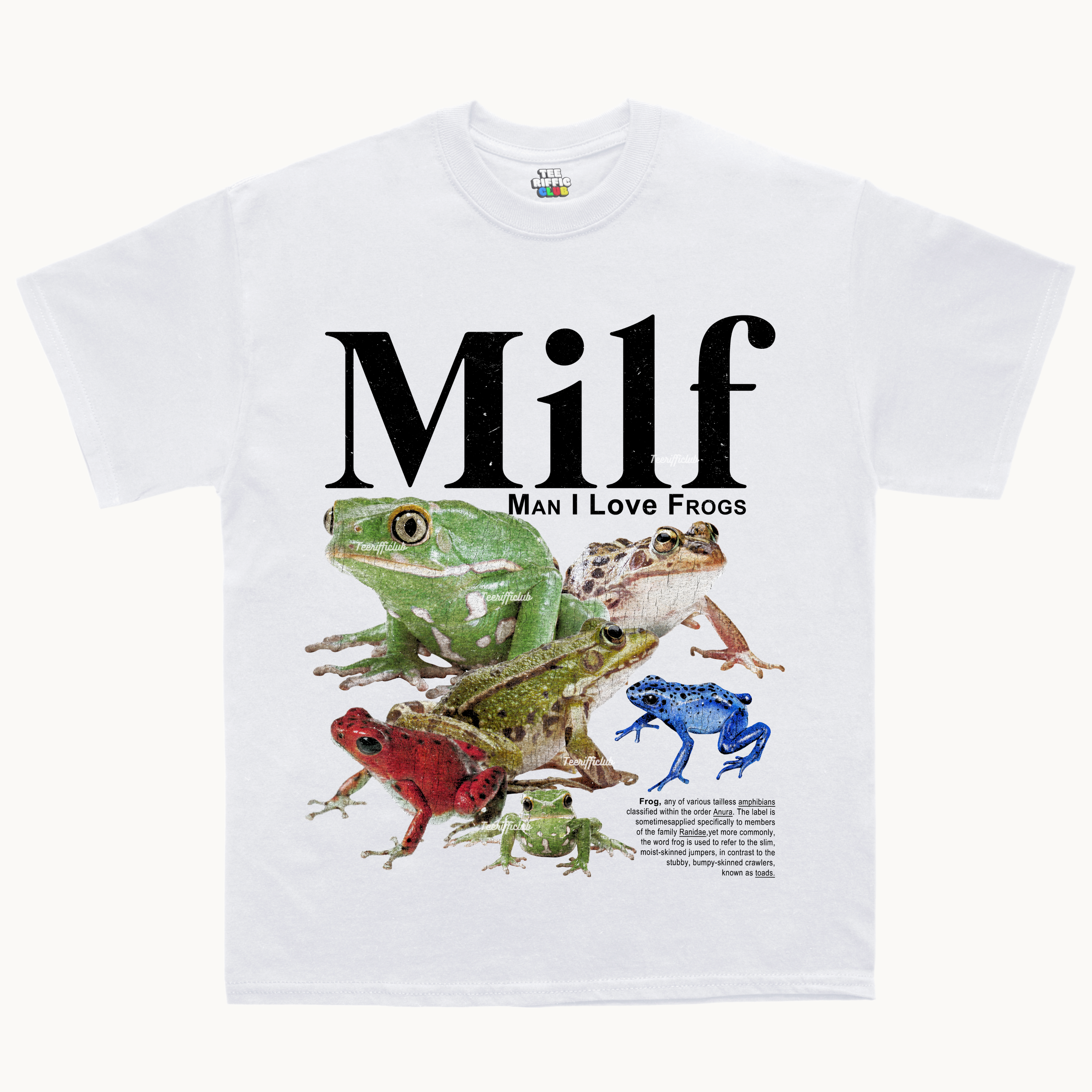 Milf Man i love Frogs T-shirt